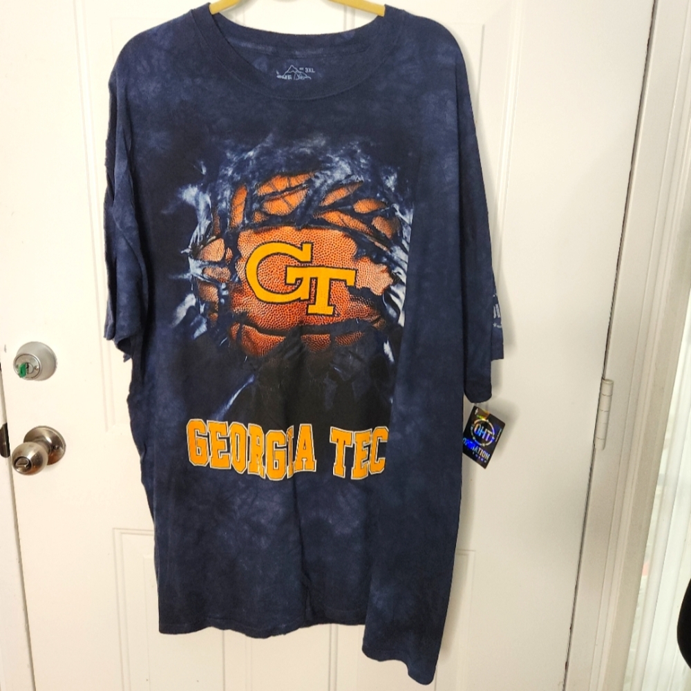 NWT Georgia Tech Basketball T-Shirt Size 3XL‎
